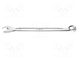 Wrench; 6-angles,combination spanner; 7mm; Chrom-vanadium steel