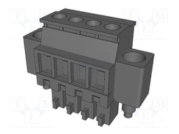 Pluggable terminal block
