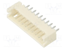 Connector: wire-board; DF13; socket; on PCBs; male; PIN: 10; THT