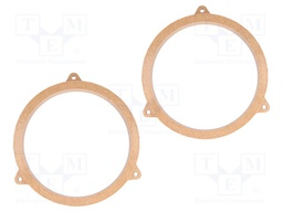 Spacer ring; MDF; 165mm; Mazda; impregnated,varnished
