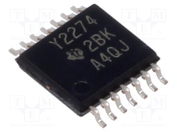 IC: operational amplifier; 2.2MHz; Ch: 4; TSSOP14; tube