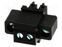 Pluggable terminal block