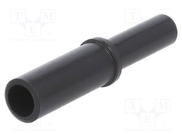 Plug; -0.95÷15bar; nickel plated brass,PBT; BLUELINE; Øout: 8mm