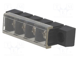 PCB terminal block; straight; 10mm; ways: 4; THT,screw terminal