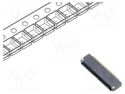 Connector: FFC/FPC; FH28K; horizontal; SMT; PIN: 40; 500mA; 50V