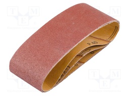 Endless sanding tape; Granularity: 40; 75x457mm; 3pcs.