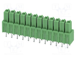 PCB headers, nominal cross section: 1.5 mm?, color: green, n