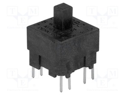 Microswitch TACT; DPST-NO + DPST-NC; Pos: 2; 0.025A/120VDC; THT