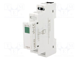 Module: voltage indicator; 230VAC; Mounting: DIN; IP20