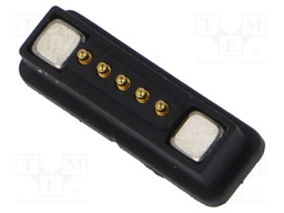 Connector MAGNETIC POGO CONNECTOR MALE 5 POSITION