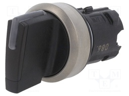 Switch: rotary; Stabl.pos: 3; 22mm; Pos: 3; Ø22mm; -25÷70°C