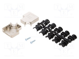 Enclosure: for D-Sub connectors; for cable-cable connections