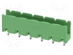 PCB headers, nominal cross section: 2.5 mm?, color: green, n