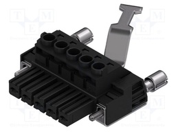 Pluggable terminal block