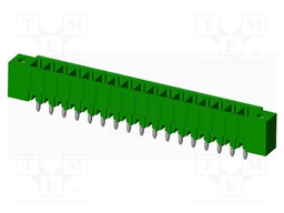 Connector: pluggable terminal block; socket; male; straight; THT