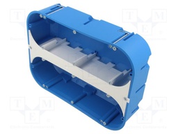 Enclosure: junction box; X: 215mm; Y: 63mm; Z: 157mm; polyamide