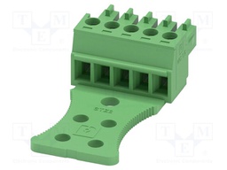 PCB connector, nominal cross section: 1.5 mm?, color: green,