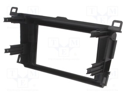 Radio mounting frame; Toyota; 2 DIN; black