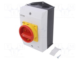 Switch: main cam switch; 25A; OFF-ON; Mounting: in housing; 13kW