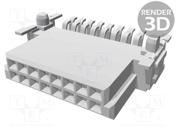 Connector: PCB to PCB; female; PIN: 16; 1.27mm; Series: har-flex