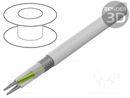 Wire: control cable; chainflex® CFCLEAN1; 5G0.75mm2; white; 5.5mm