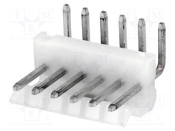 Socket; wire-board; male; 3.96mm; PIN: 6; THT; 250V; 7A; tinned; 10mΩ