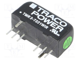 Converter: DC/DC; 3W; Uin: 43÷160V; Uout: 5VDC; Uout2: -5VDC; SIP8