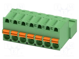 PCB connector, nominal cross section: 2.5 mm?, color: green,