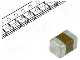 Capacitor: ceramic; 100nF; 100V; X7R; ±10%; SMD; 0805