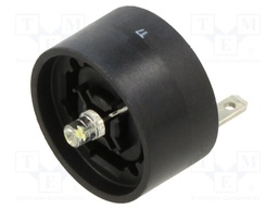 Illuminating unit; 84; IP40; Leads: 2,8x0,8mm connectors; 24VDC