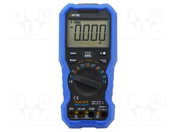 Digital multimeter; 3x/s; LCD 3 5/6 digits,with a backlit