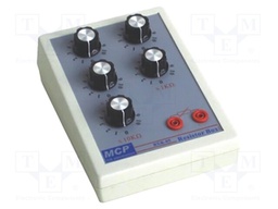 Decade box: resistance; 1÷100kΏ; Number of ranges: 5; 7mA