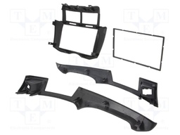 Radio mounting frame; Toyota; 2 DIN; black