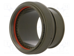 Cable clamp; D38999 series III; shielded; Case: size 25; straight