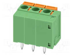 PCB terminal block, nominal current: 15 A, rated voltage (II