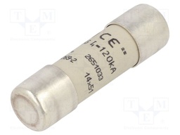 Fuse: fuse; gG; 32A; 500VAC; cylindrical,industrial; 14x51mm