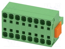 PCB connector, nominal cross section: 6 mm?, color: green, n