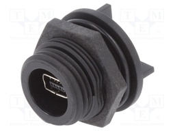 Socket; USB B mini; Mini USB Buccaneer; PIN: 5; IP68; max.6.2mm