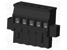 Connector: pluggable terminal block; plug; female; angled 90°
