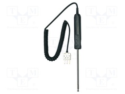 Probe: PT100-type temperature; -50÷200°C; Probe l: 0.13m; Len: 1m