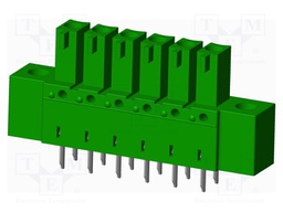 Connector: pluggable terminal block; socket; female; straight