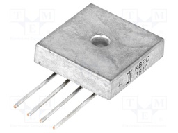 Single-phase bridge rectifier; Urmax: 600V; If: 35A; Ifsm: 375A