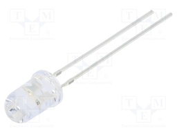 LED; 5mm; red/blue; 1560÷2180mcd,3000÷4200mcd; 30°; 3÷5V; 1.5Hz