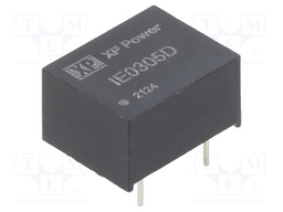 Isolated Board Mount DC/DC Converter, ITE, 1 Output, 1 W, 5 V, 200 mA
