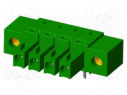 Connector: pluggable terminal block; socket; female; angled 90°