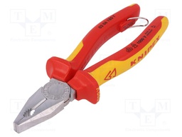 Pliers; insulated,universal; for working at height; 180mm