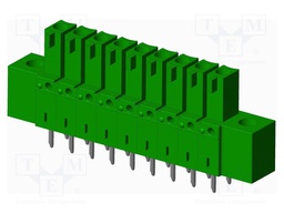 Connector: pluggable terminal block; socket; female; straight