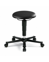 Stool; ESD; Seat height: 460–630 mm; Artificial leather