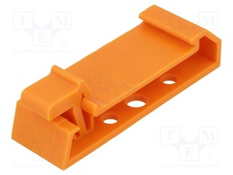 Fixing element; orange; TS35