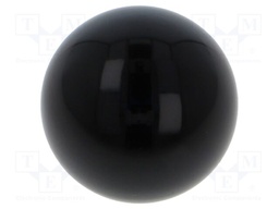 Ball knob; Ø: 25mm; Int.thread: M6; duroplast PF